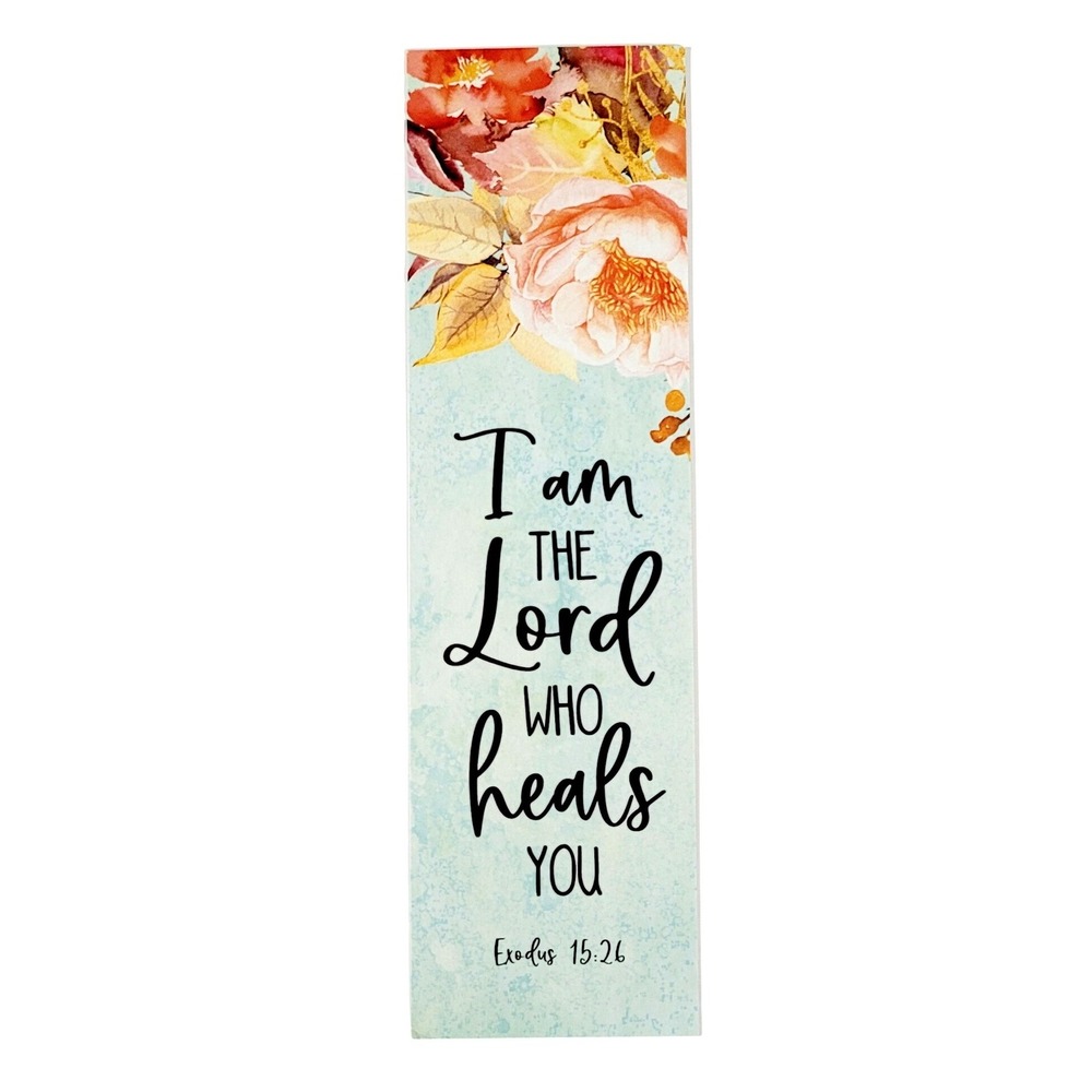 2015 "Lord Who Heals You" Bookmark Exodus 15- Scripture Life- Positive Christian